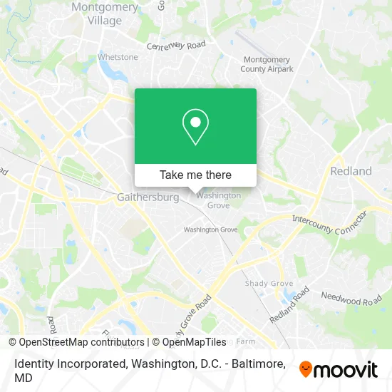 Identity Incorporated map