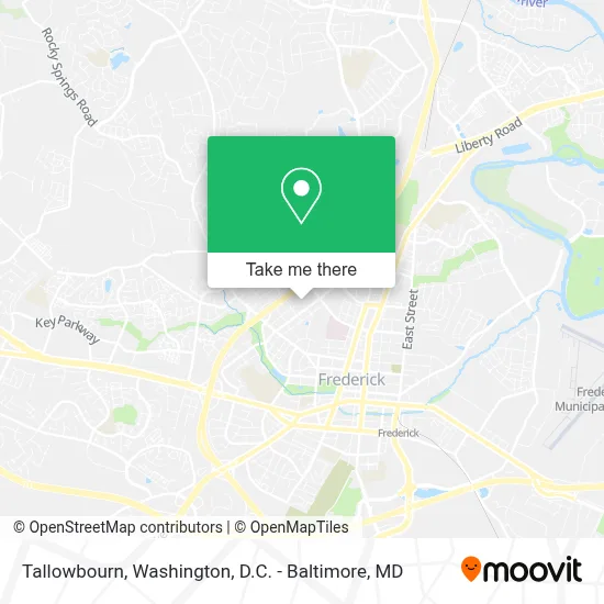 Tallowbourn map