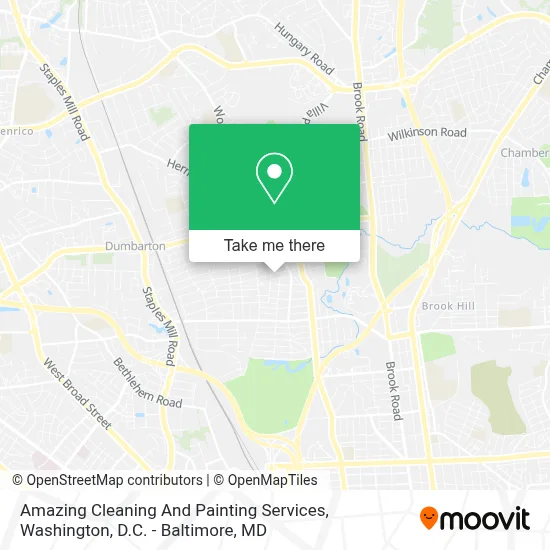 Amazing Cleaning And Painting Services map