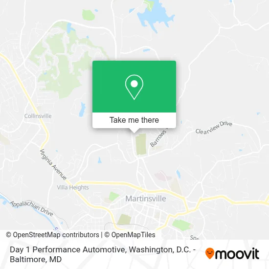 Day 1 Performance  Automotive map