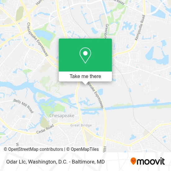 Odar Llc map