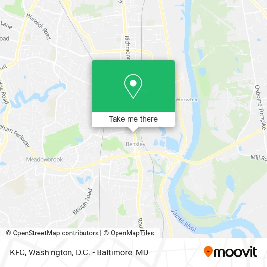 Kfc map
