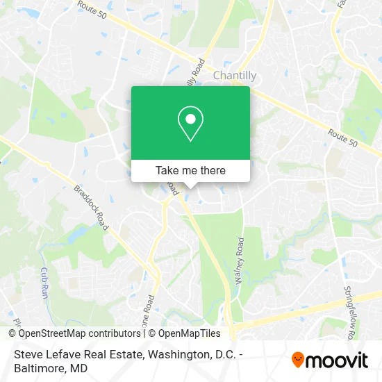Steve Lefave Real Estate map