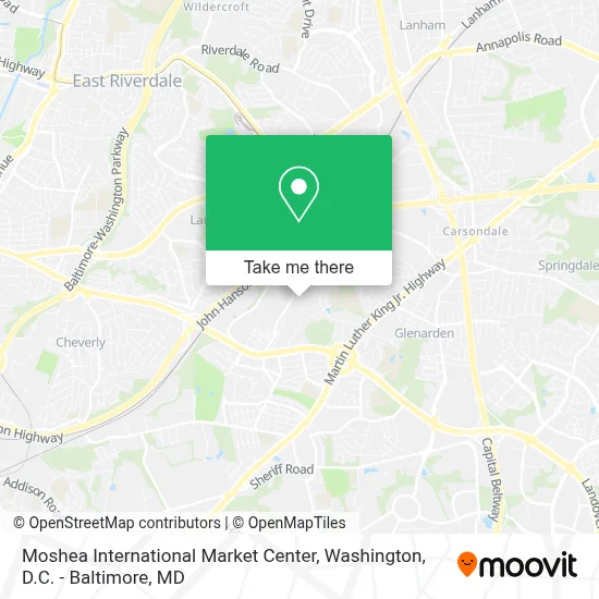 Moshea International Market Center map