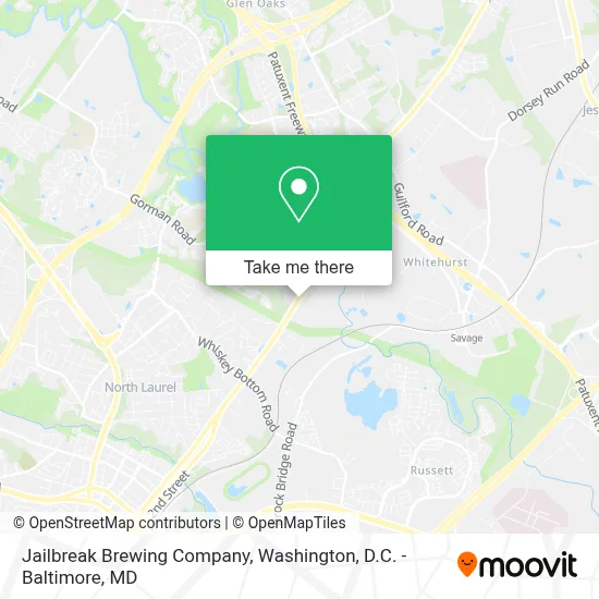 Jailbreak Brewing Company map
