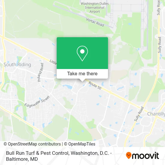 Bull Run Turf & Pest Control map