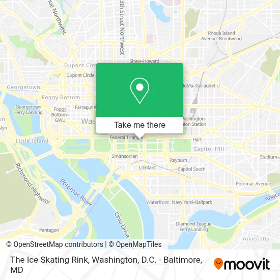 The Ice Skating Rink map