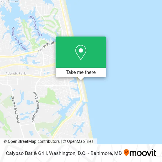 Calypso Bar & Grill map