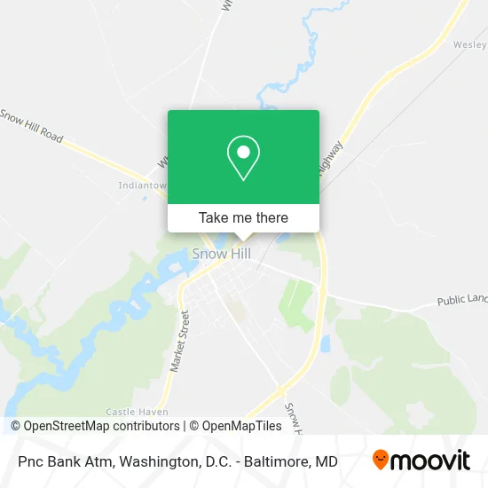 Pnc Bank Atm map