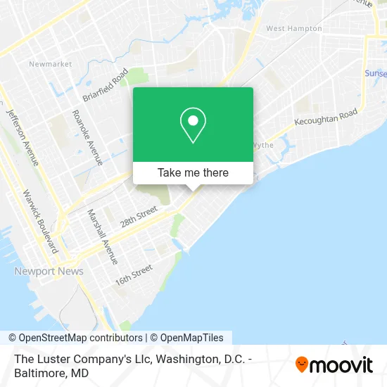 The Luster Company's Llc map