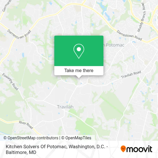 Kitchen Solvers Of Potomac map