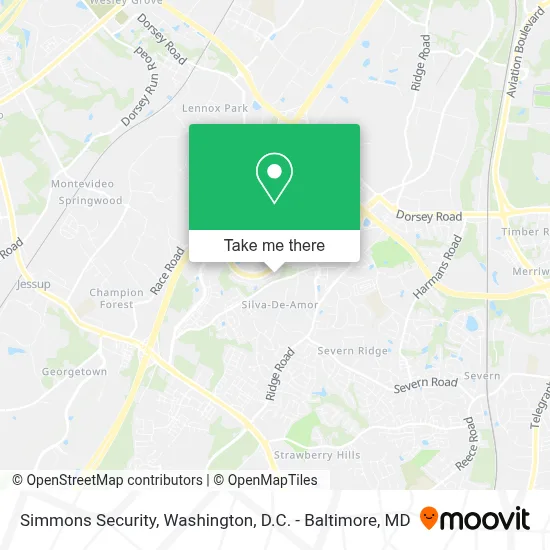 Simmons Security map