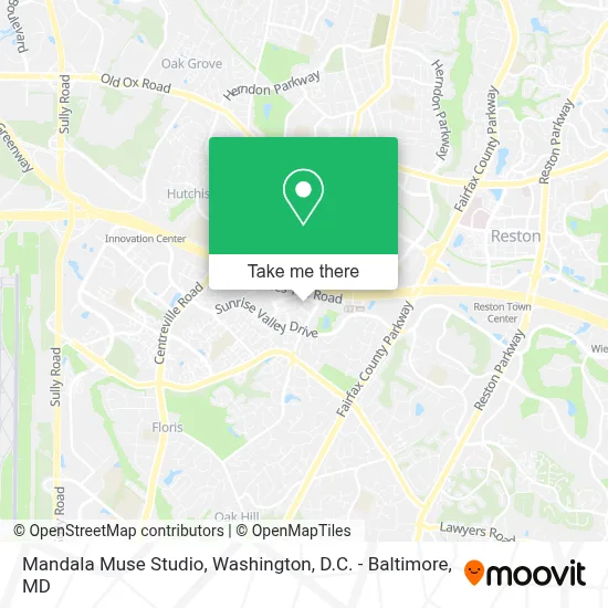Mandala Muse Studio map