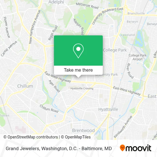 Grand Jewelers map