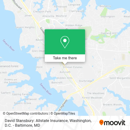 David Stansbury: Allstate Insurance map