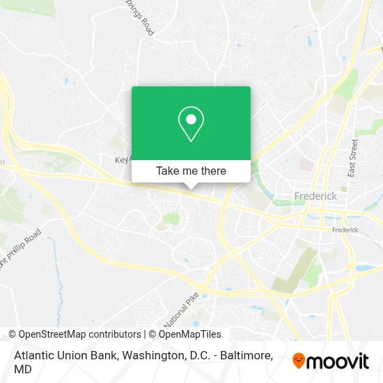 Atlantic Union Bank map