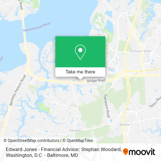 Edward Jones - Financial Advisor: Stephan Woodard map