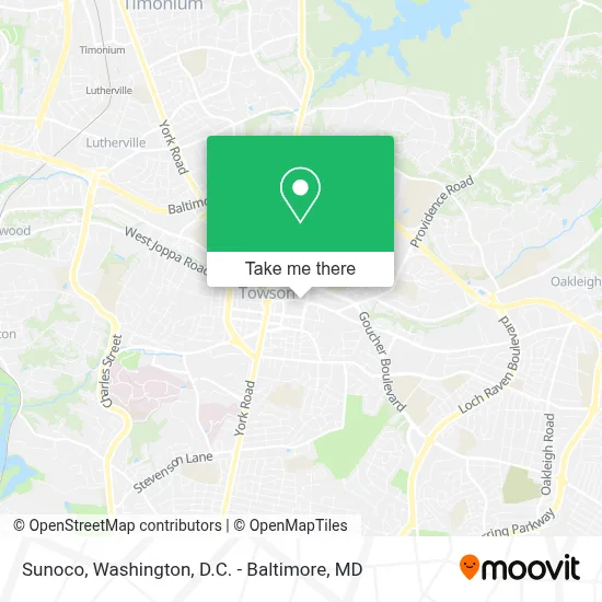 Sunoco map
