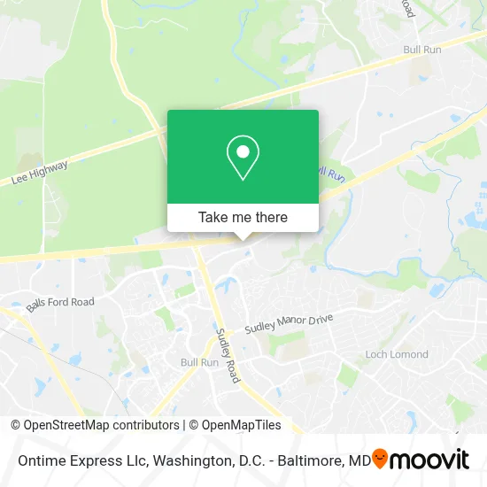 Ontime Express Llc map