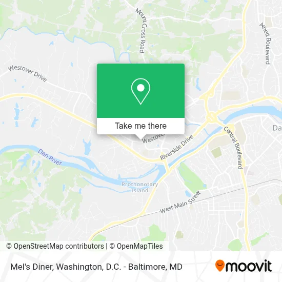 Mel's Diner map