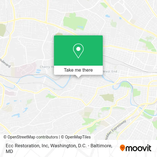 Ecc Restoration, Inc map