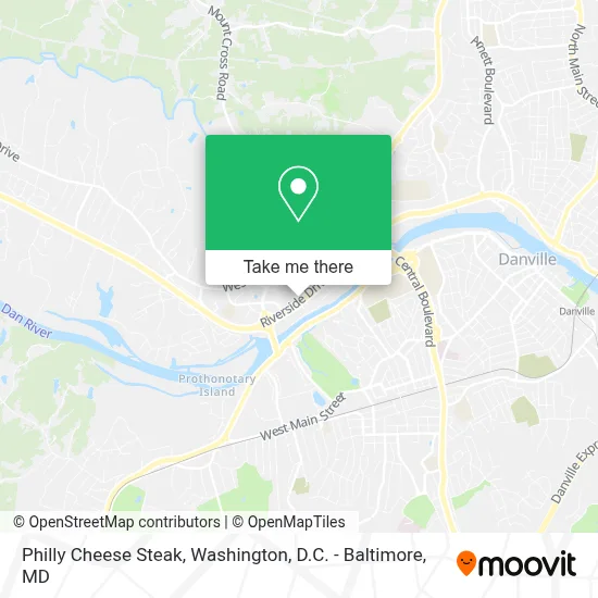 Philly Cheese Steak map