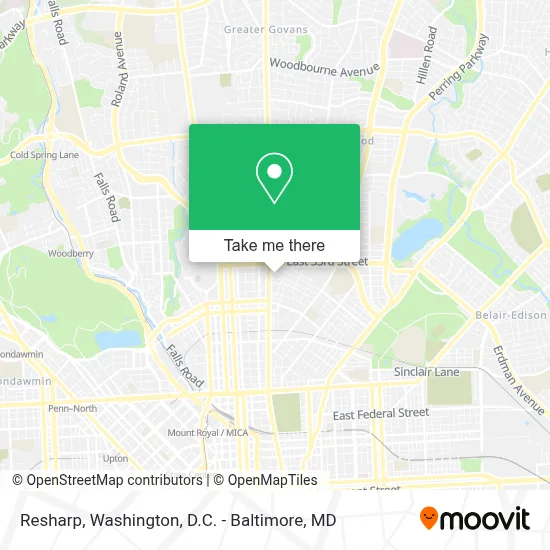 Resharp map