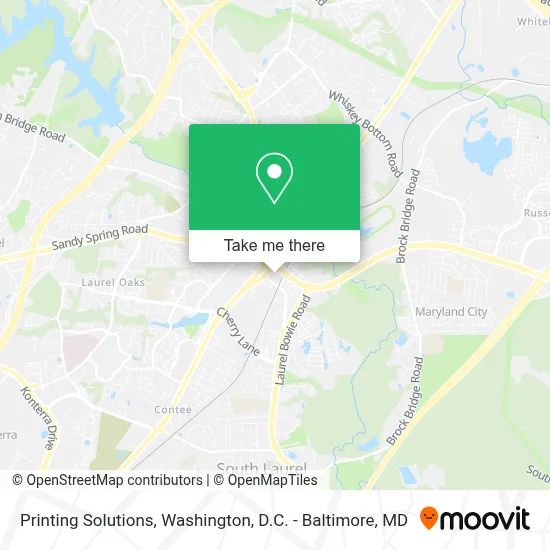 Printing Solutions map