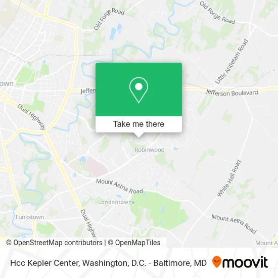 Hcc Kepler Center map