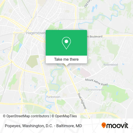 Popeyes map