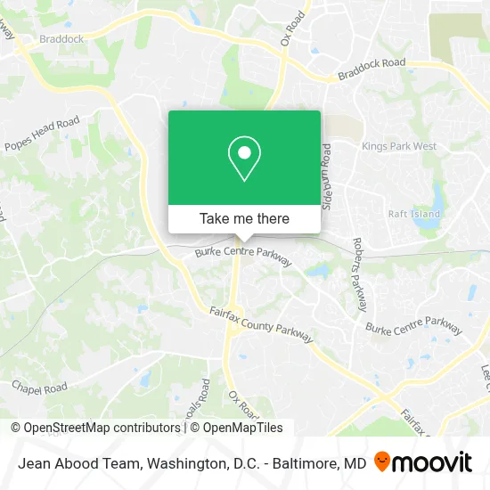 Jean Abood Team map