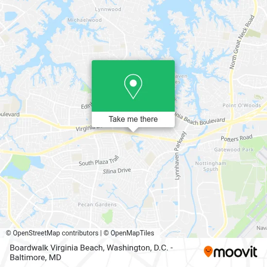 Boardwalk Virginia Beach map