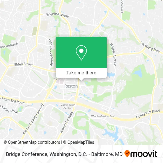 Bridge Conference map