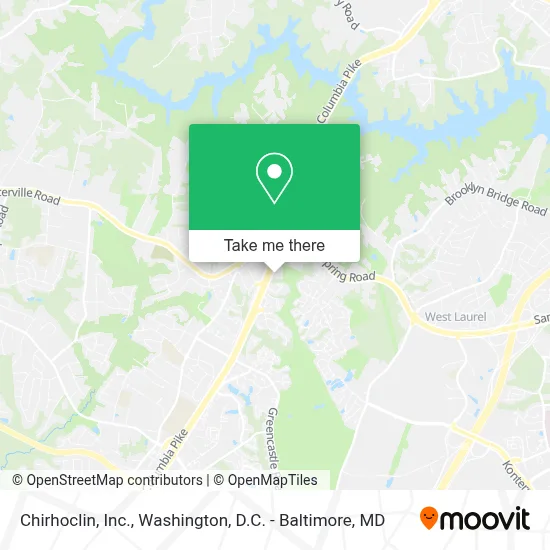 Chirhoclin, Inc. map