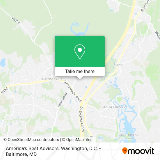 America's Best Advisors map