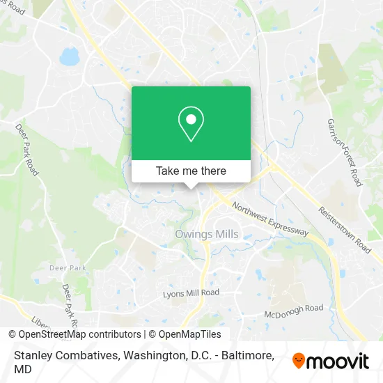 Stanley Combatives map