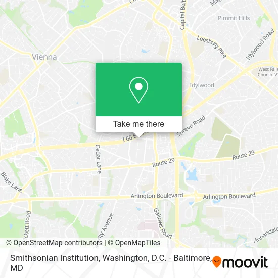 Smithsonian Institution map