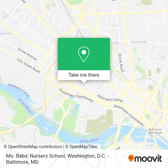Ms. Babs' Nursery School map