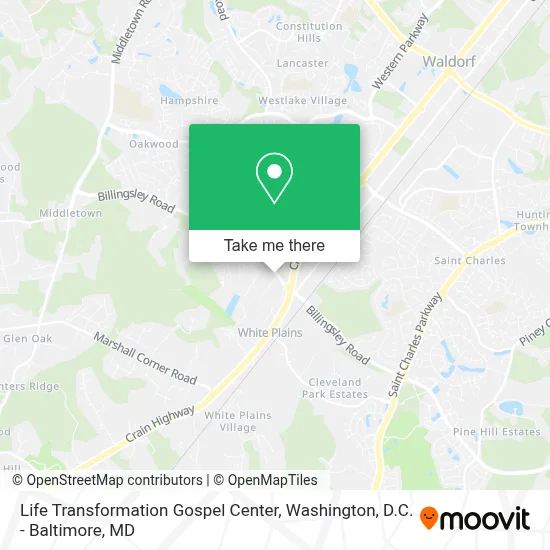 Life Transformation Gospel Center map