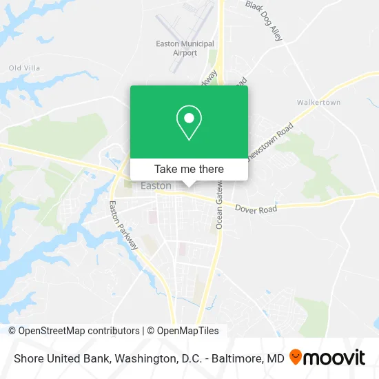 Shore United Bank map