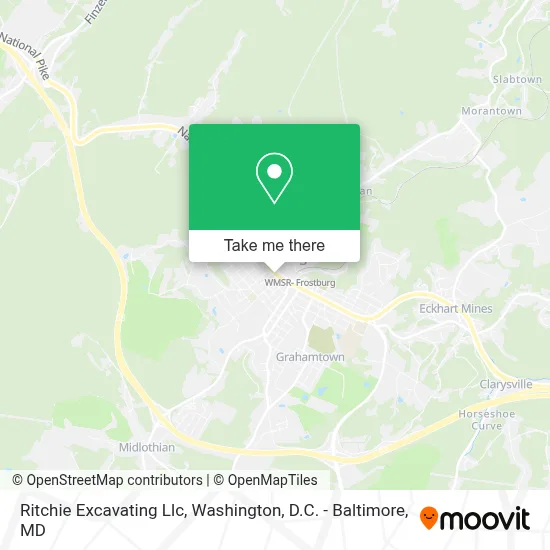 Ritchie Excavating Llc map