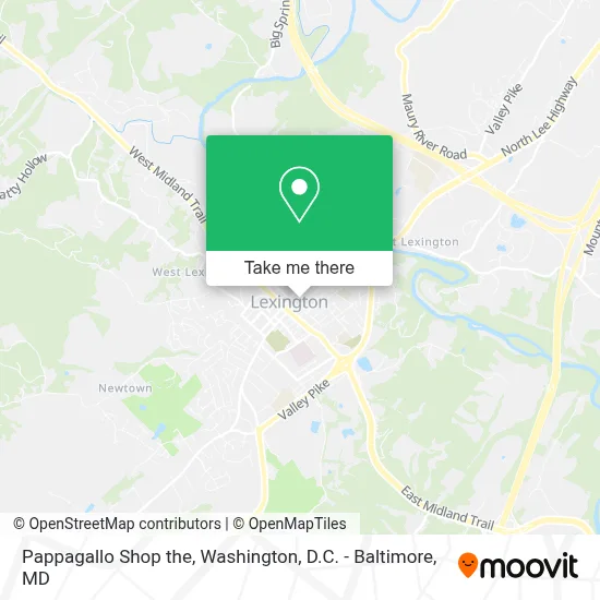 Pappagallo Shop the map