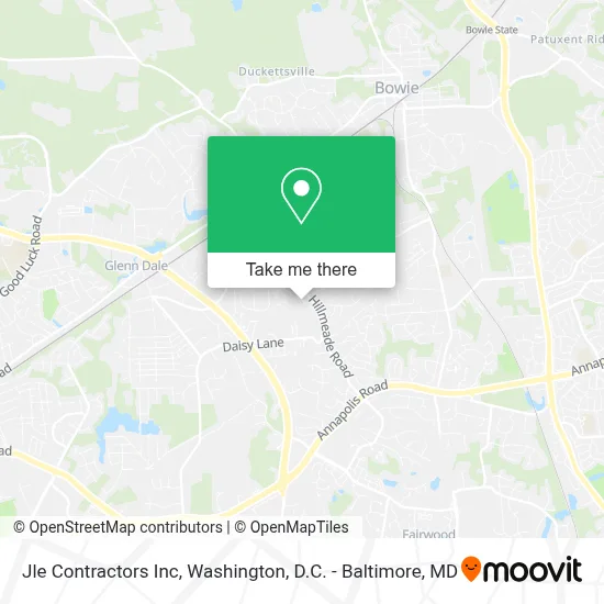 Jle Contractors Inc map