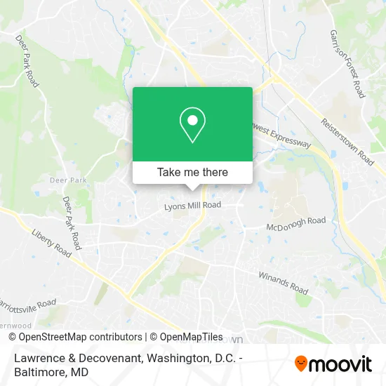 Lawrence & Decovenant map