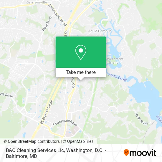 B&C Cleaning Services Llc map