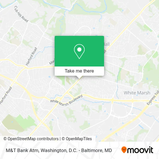 M&T Bank Atm map