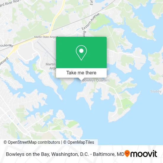 Bowleys on the Bay map