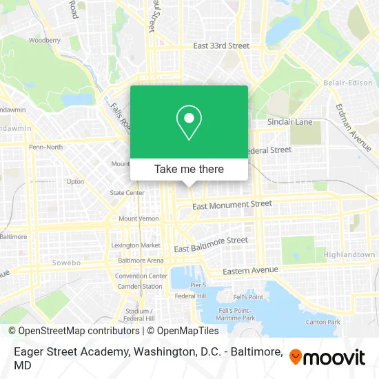 Eager Street Academy map