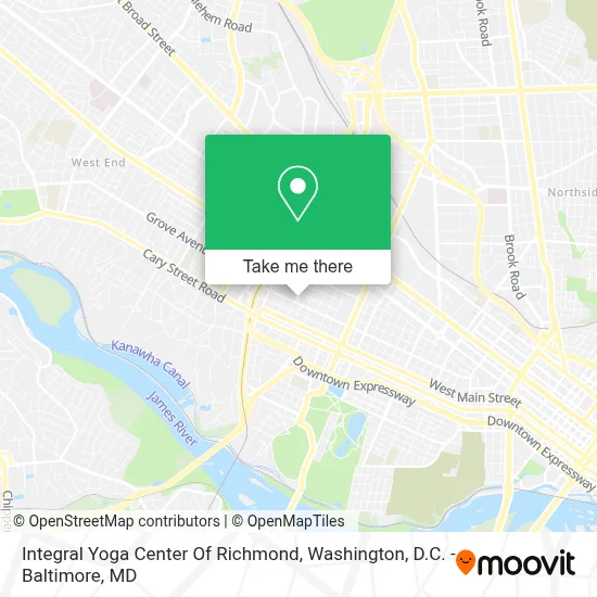 Integral Yoga Center Of Richmond map