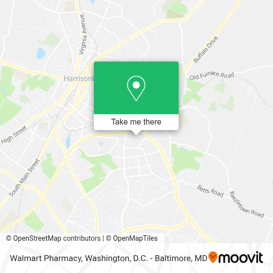 Walmart Pharmacy map